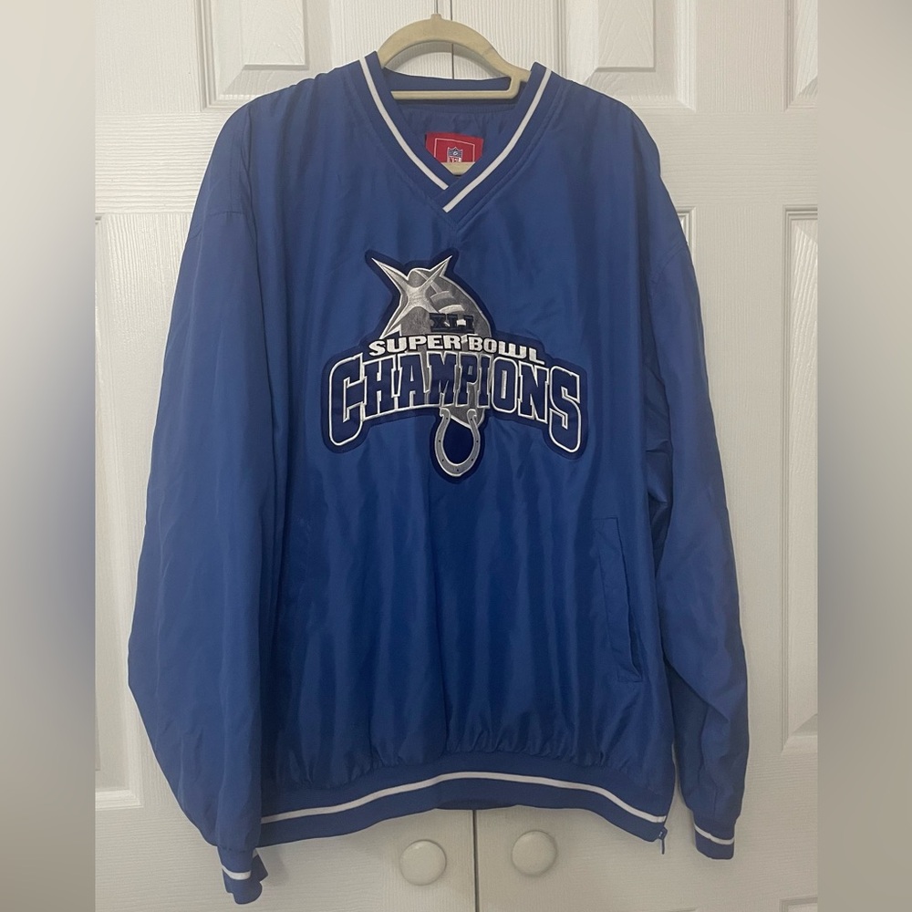 NFL Super Bowl Champions Pullover Jacket - XL